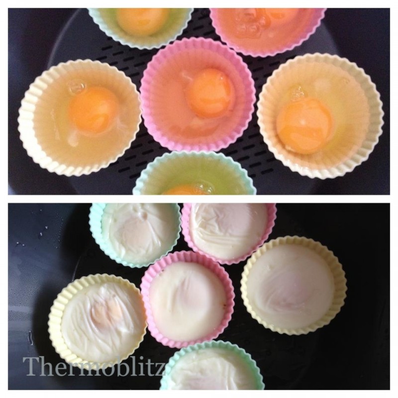 Steamed Poached Eggs